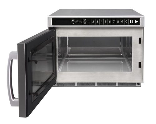 Programozható mikrohullámú sütő USB-porttal 1800W, HENDI, 230V/3000W, 560x419x(H)336mm
