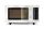 Mikrohullámú sütő programozható 1000W, HENDI, 23L, 230V/1550W, 509x572x(H)306mm