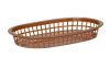 Tálaló kosarak fast food stílusban, HENDI, Barna, 6 db., 275x175x(H)38mm