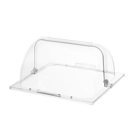   Rolltop bemutató fedő GN 2/3, HENDI, Csak rolltop fedő, 365x335x(H)175mm