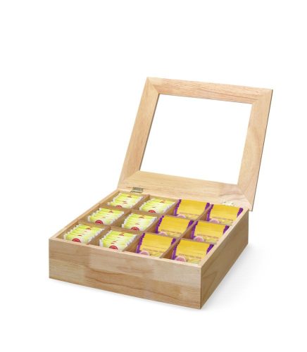 Tea doboz, HENDI, 300x280x(H)90mm
