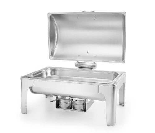 Chafing edény GN 1/1 tükör fényezéssel, HENDI, , 9L, 570x405x(H)320mm