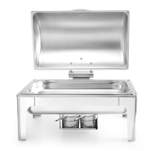 Chafing edény GN 1/1 tükör fényezéssel, HENDI, , 9L, 570x405x(H)320mm