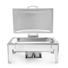   Chafing edény GN 1/1 szatén fényezéssel, HENDI, , 9L, 570x430x(H)290mm