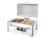 Chafing edény GN 1/1 szatén fényezéssel, HENDI, , 9L, 570x430x(H)290mm