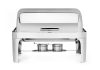 Chafing edény GN 1/1 Rolltop fedővel, HENDI, 9L, 660x490x(H)460mm