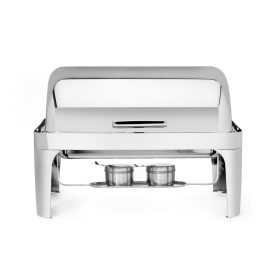   Chafing edény GN 1/1 Rolltop fedővel, HENDI, 9L, 660x490x(H)460mm