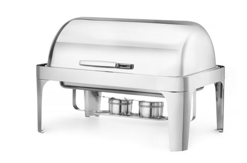 Chafing edény GN 1/1 Rolltop fedővel, HENDI, 9L, 660x490x(H)460mm