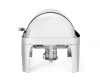 Chafing edény GN 1/1 Rolltop fedővel, HENDI, 9L, 660x490x(H)460mm