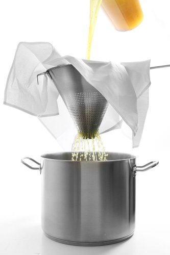 Kiöntőszűrő, HENDI, 435x235x(H)220mm