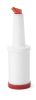Tároló- és kiöntő palack, BarUp, 0,8L, Fehér, ⌀90x(H)300mm