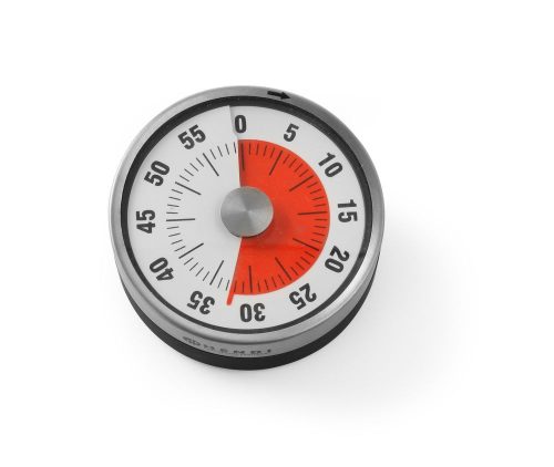 Analóg konyhai időzítő, HENDI, ⌀80x(H)30mm