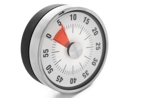 Analóg konyhai időzítő, HENDI, ⌀80x(H)30mm