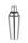 Koktél shaker 3 részes, BarUp, 0,75L, ⌀80x(H)240mm