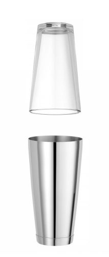 Boston shaker, BarUp, shaker, 0,8L, ⌀90x(H)175mm