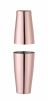 Tin-on-Tin Boston shaker, BarUp, 0,8L, Rézvörös, ⌀90mm