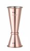 Jigger 30/50 ml, BarUp, Rézvörös, ⌀45x(H)114mm