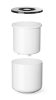 Jégvödör fehér duplafalú, BarUp, 5L, Fehér, ⌀190x(H)200mm