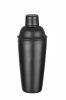Koktél shaker 3 részes, BarUp, Fekete, ⌀85x(H)240mm