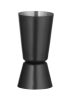 Jigger 25/35 ml, BarUp, Fekete, ⌀40x(H)75mm