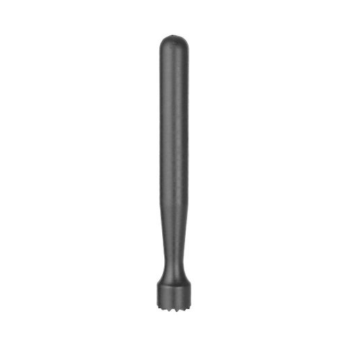 Muddler, BarUp, profilozott, csillag alakú, Fekete, ⌀34x207mm