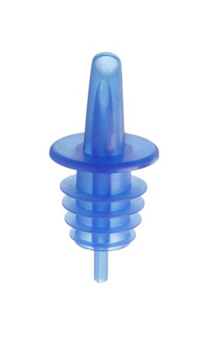 Szabad áramlású kiöntő, BarUp, 2 kék, 2 piros, 2 zöld, Piros, 6 db