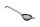Szűrő PVD bevonattal, BarUp, Fekete, ⌀75x220mm