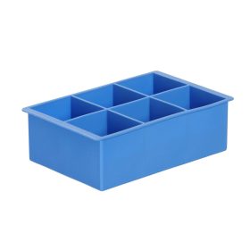 Jégkocka forma XL kocka, BarUp, Kék, 170x110x(H)52mm