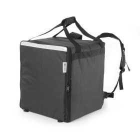   Szigetelt élelmiszer szállító hátizsák, HENDI, 75,2L, Fekete, 410x410x(H)480mm