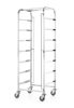 Mobil kocsi mosogatógép kosarakhoz - 7 x 500x500 mm, HENDI, 615x560x(H)1710mm