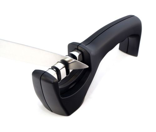 Késélező, HENDI, Fekete, 200x46x(H)75mm