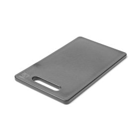 Vágódeszka fogóval, HENDI, Fekete, 300x200mm