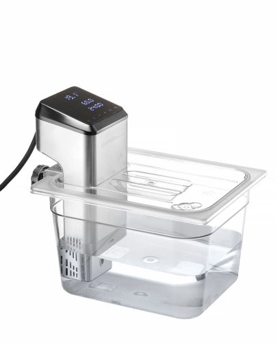GN tető, kivágással a sous vide merülőrúd számára, HENDI, GN 1/2, Átlátszó, 265x325mm