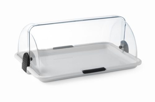 Ételtároló rolltop fedővel, HENDI, 465x310x(H)190mm