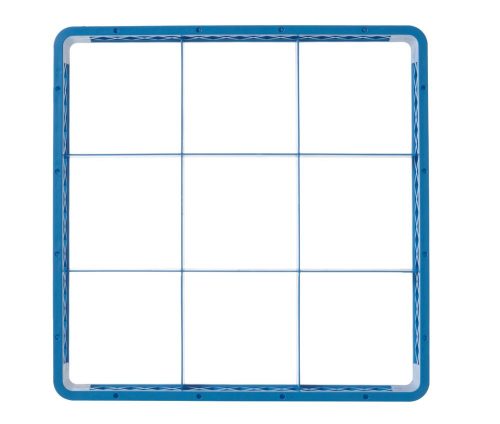 Mosogatókosár kiegészítőelem, HENDI, 9 rekesz 150x150 mm, 500x500x(H)45mm