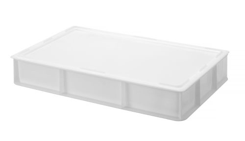 Pizzatészta doboz GN1/1, HENDI, GN 1/1, Fehér, 530x325x(H)90mm