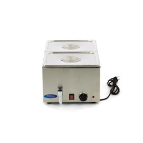 Bain Marie csapteleppel - 2 x 1/2 GN szettel együtt