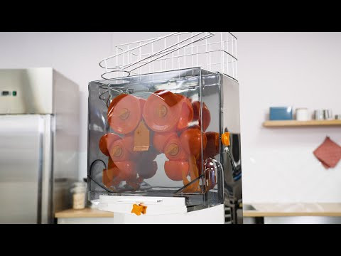 Automata narancs gyümölcscentrifuga - Automatikus adagolás csap segítségével