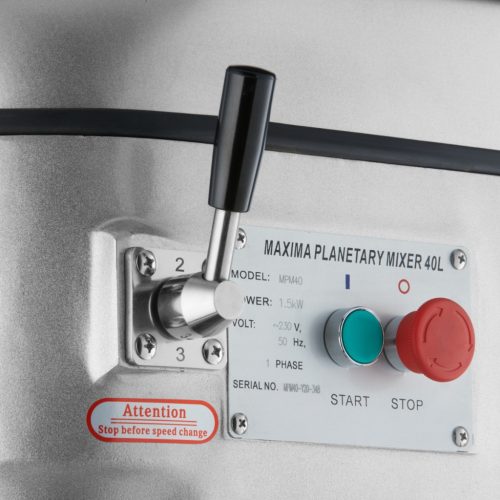 Bolygókeverő 40L - 3 sebességes - MPM40