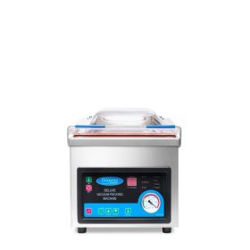   Vákuumcsomagoló gép 26cm tömítés - W28 x D38,5cm x H9 Kamra