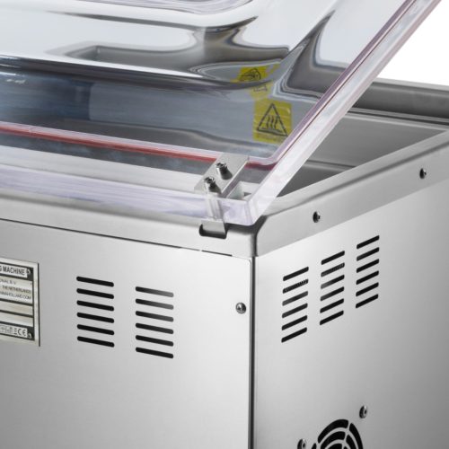 Vákuumcsomagoló gép 44cm tömítés - W22 x D46 x H46cm kamra