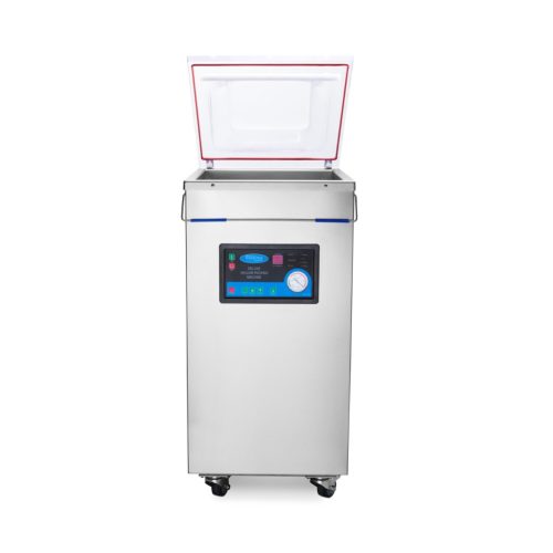 Vákuumcsomagoló gép 40cm tömítés - W42 x D44 x H20cm kamra