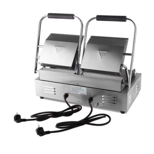 Contact Grill - Dupla sima grilllap - 2 x 22cm