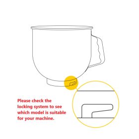   Bolygókeverő 7L - Rozsdamentes acél keverőtál - 1. modell