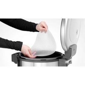   Tapadásmentes alátét rizssütőkhöz, HENDI, Szilikon kerek szőnyeg