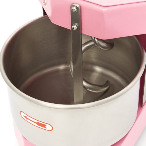 Tésztakeverő - 8 L - 4,5 kg Tészta - Rózsaszín