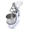 Tésztakeverő - 30 L - 18 kg Tészta - 2 Sebességfokozat - Kivehető Tál