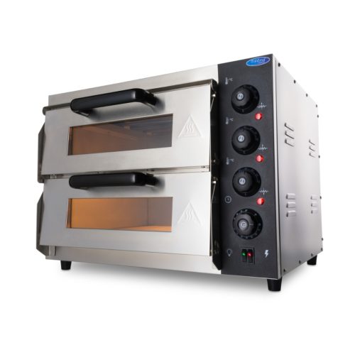 Pizza sütő dupla fedéllel - 2 x 40cm-es pizzasütőhöz illeszkedik