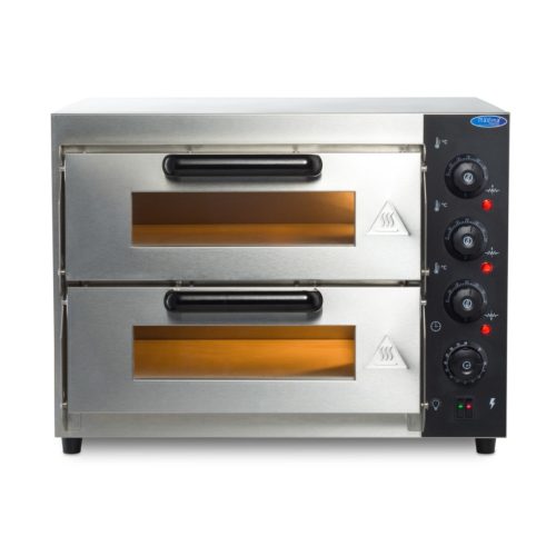 Pizza sütő dupla fedéllel - 2 x 40cm-es pizzasütőhöz illeszkedik
