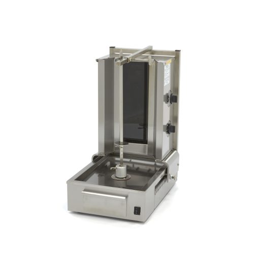 Kebab Grill - 2 égő - 20 kg hús - Elektromos